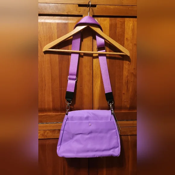 NWT - IHKWIP City Saddle Medium Crossbody Electric Orchid - Picture 2 of 7